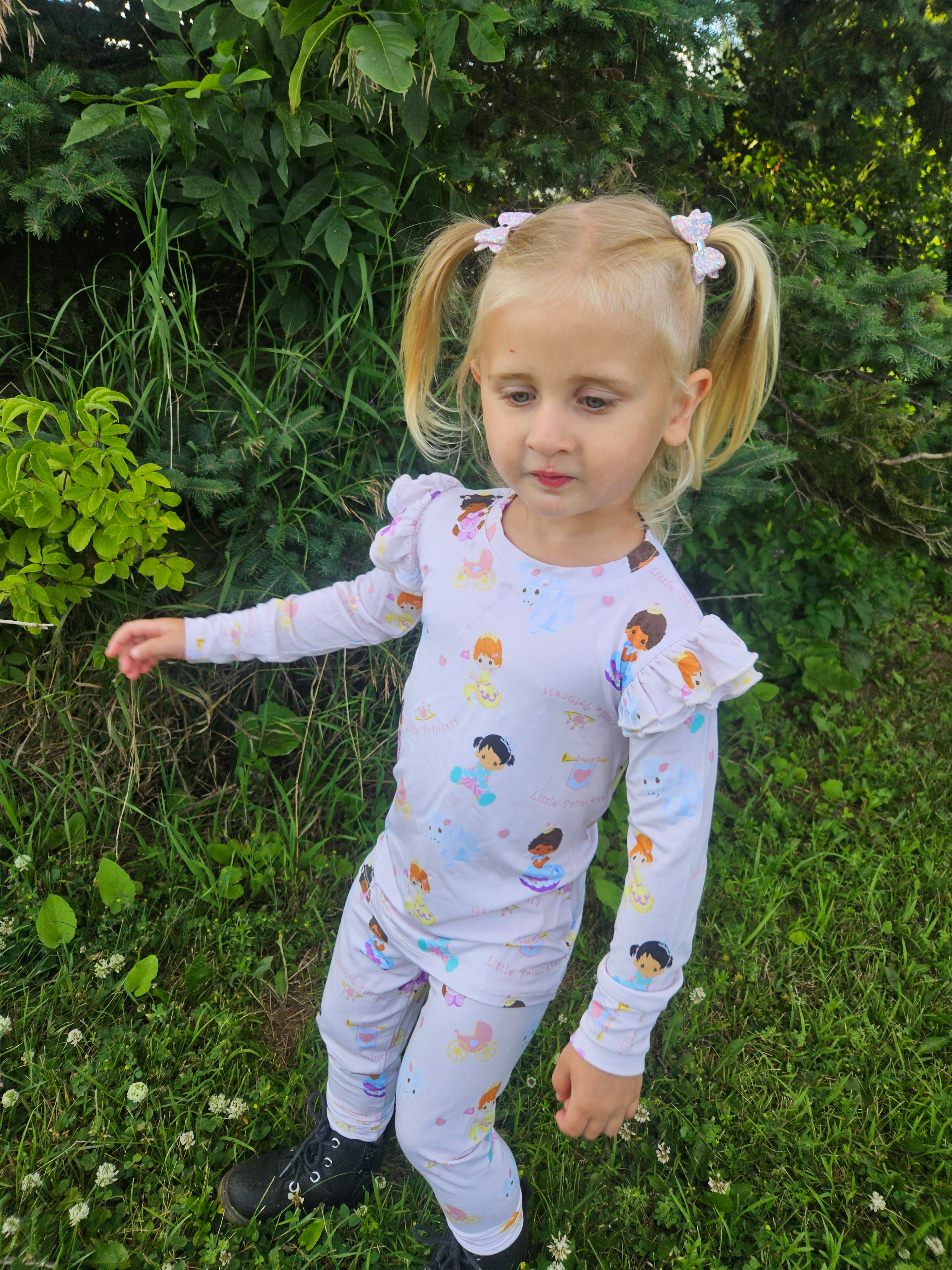 Long Flutter Sleeve PJs
