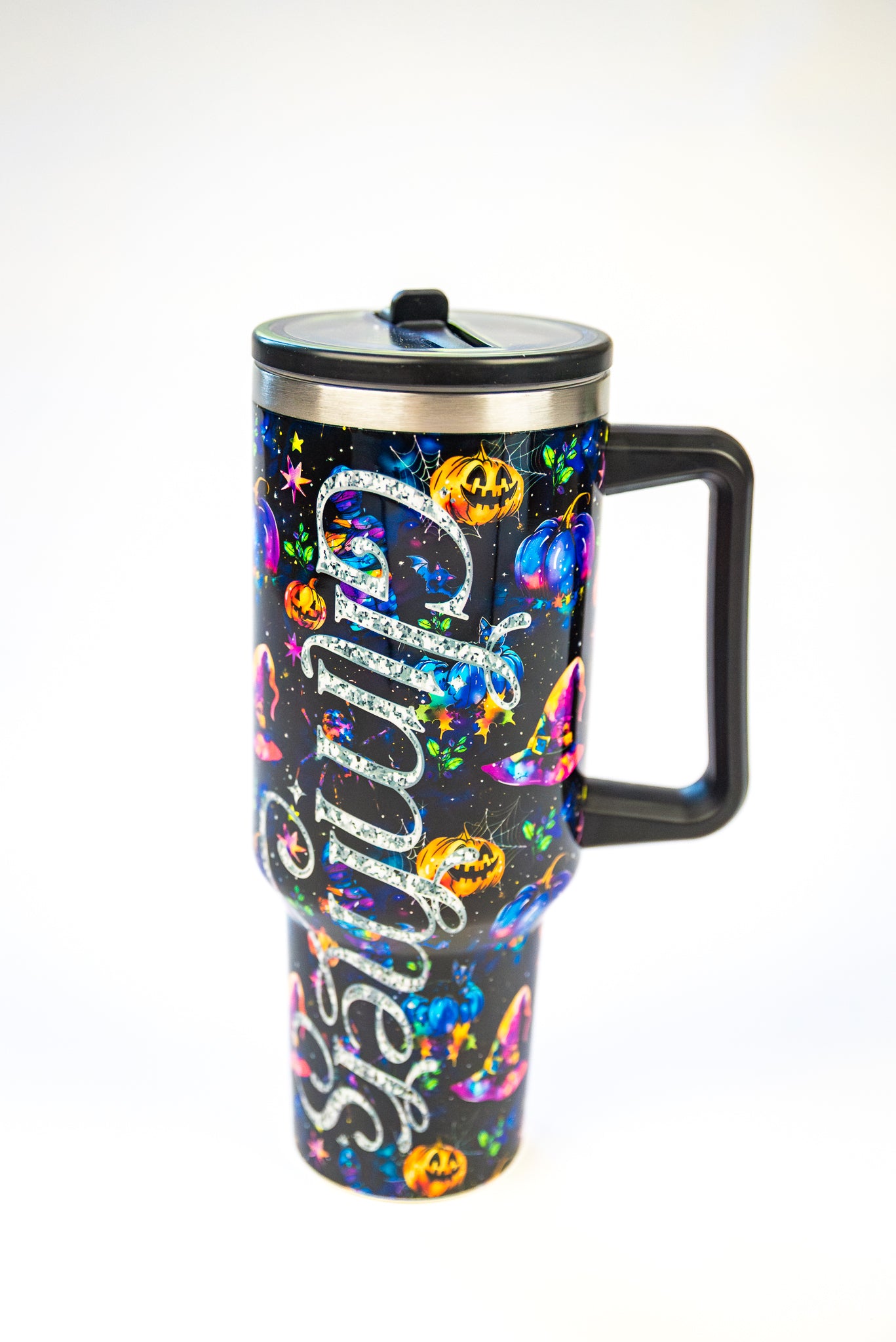 40 oz Stainless Steel Glimmery Ghouls