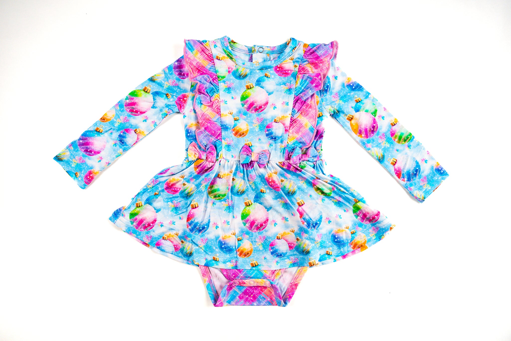 Ruffle Long Sleeve Twirl