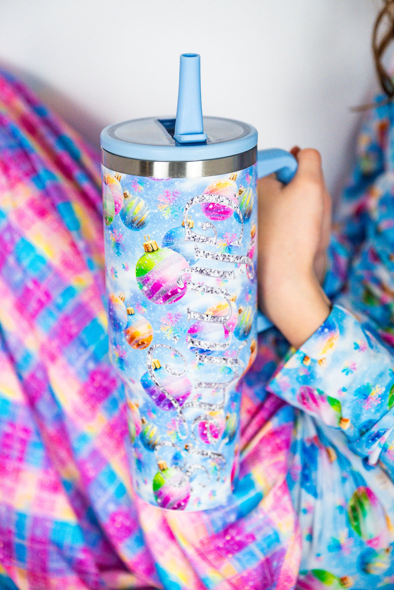 40 oz Stainless Steel Ornamental Bliss Tumbler