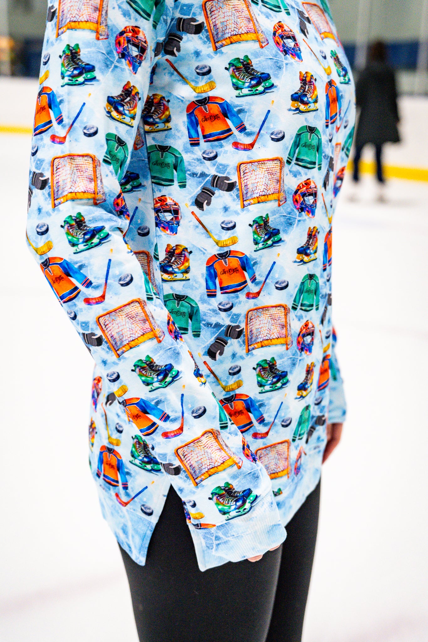 V-Neck French Terry Shirt