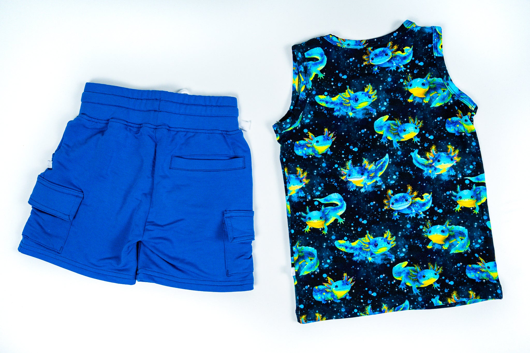 Tank Top & Cargo Shorts Set