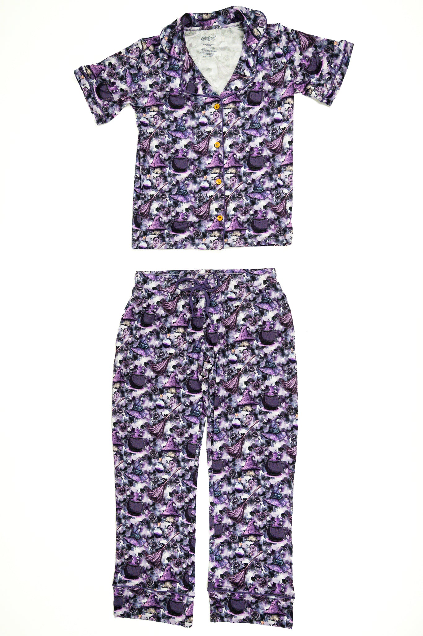 Button-Up Pajama Set
