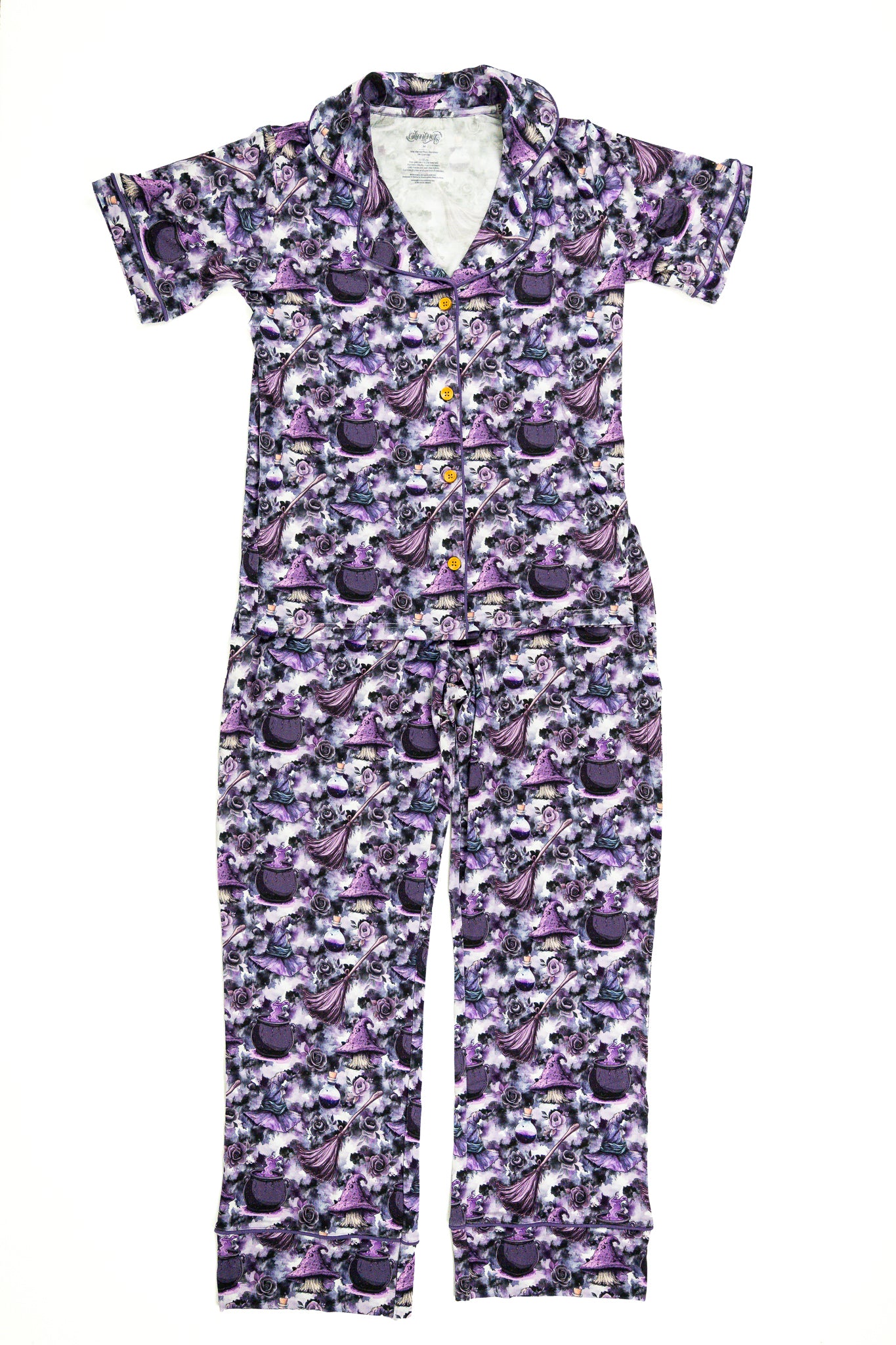 Button-Up Pajama Set