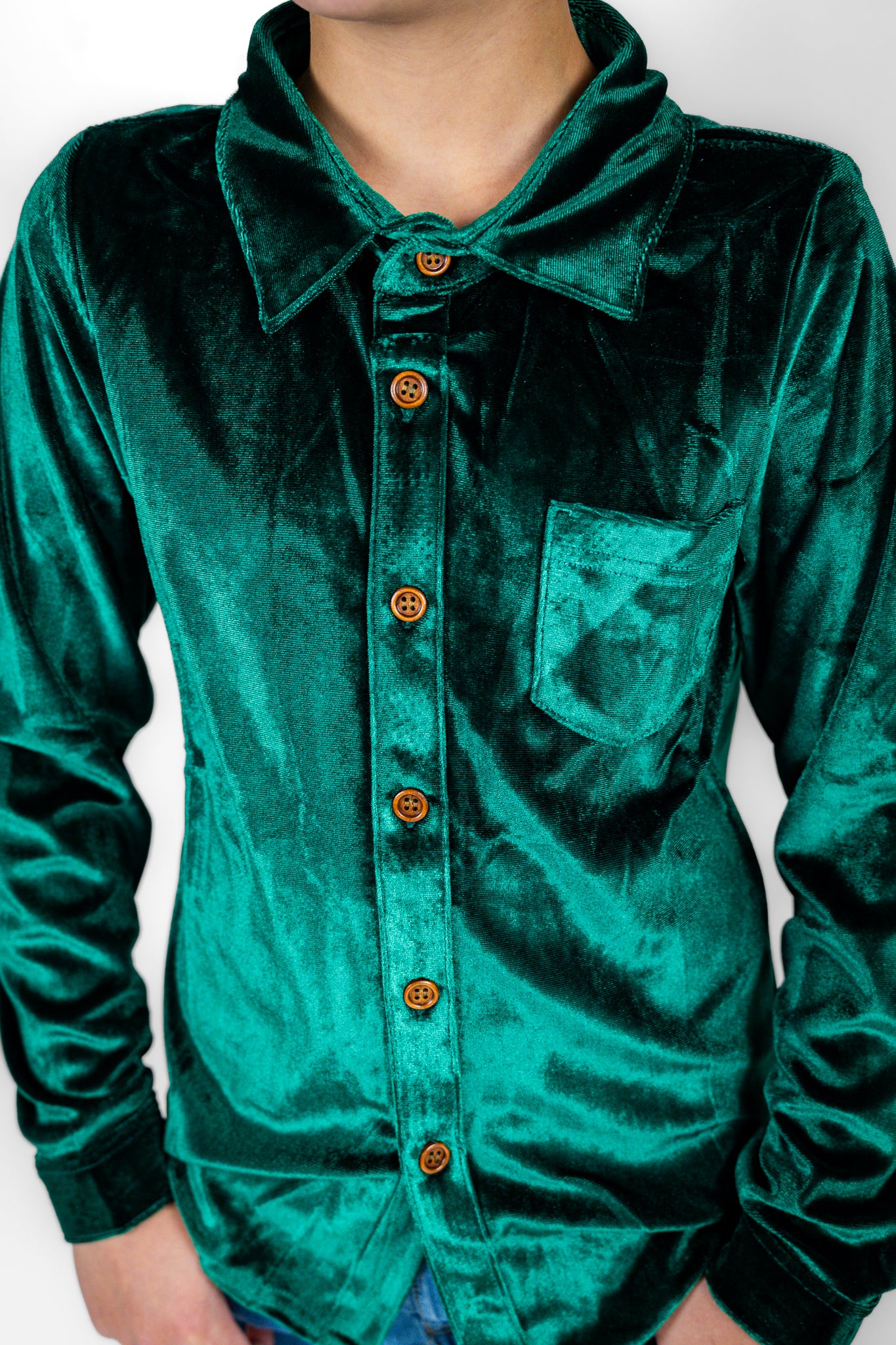 Festive Fairytale Crushed Velvet Shirt
