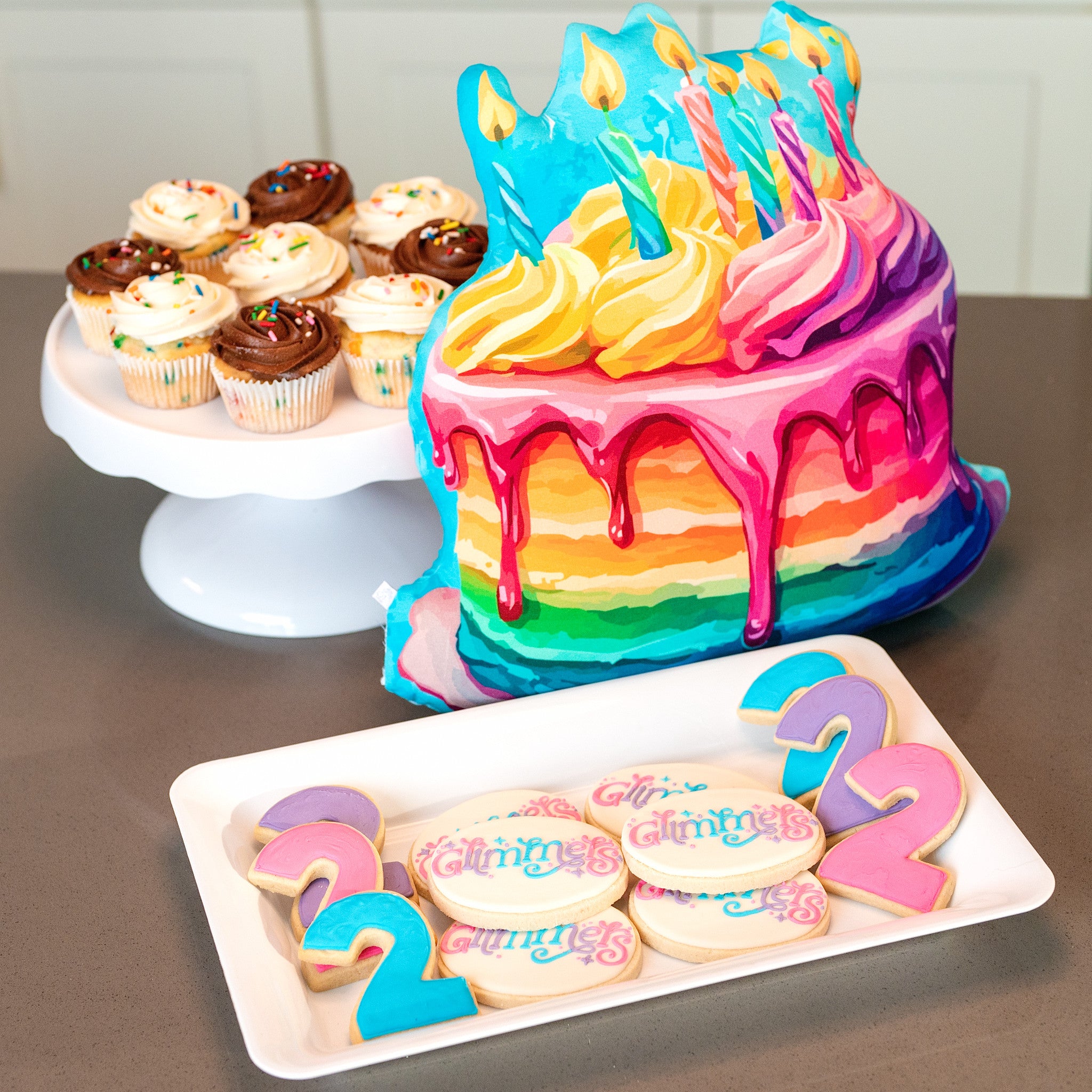 Coming soon. Birthday Cake Pillow