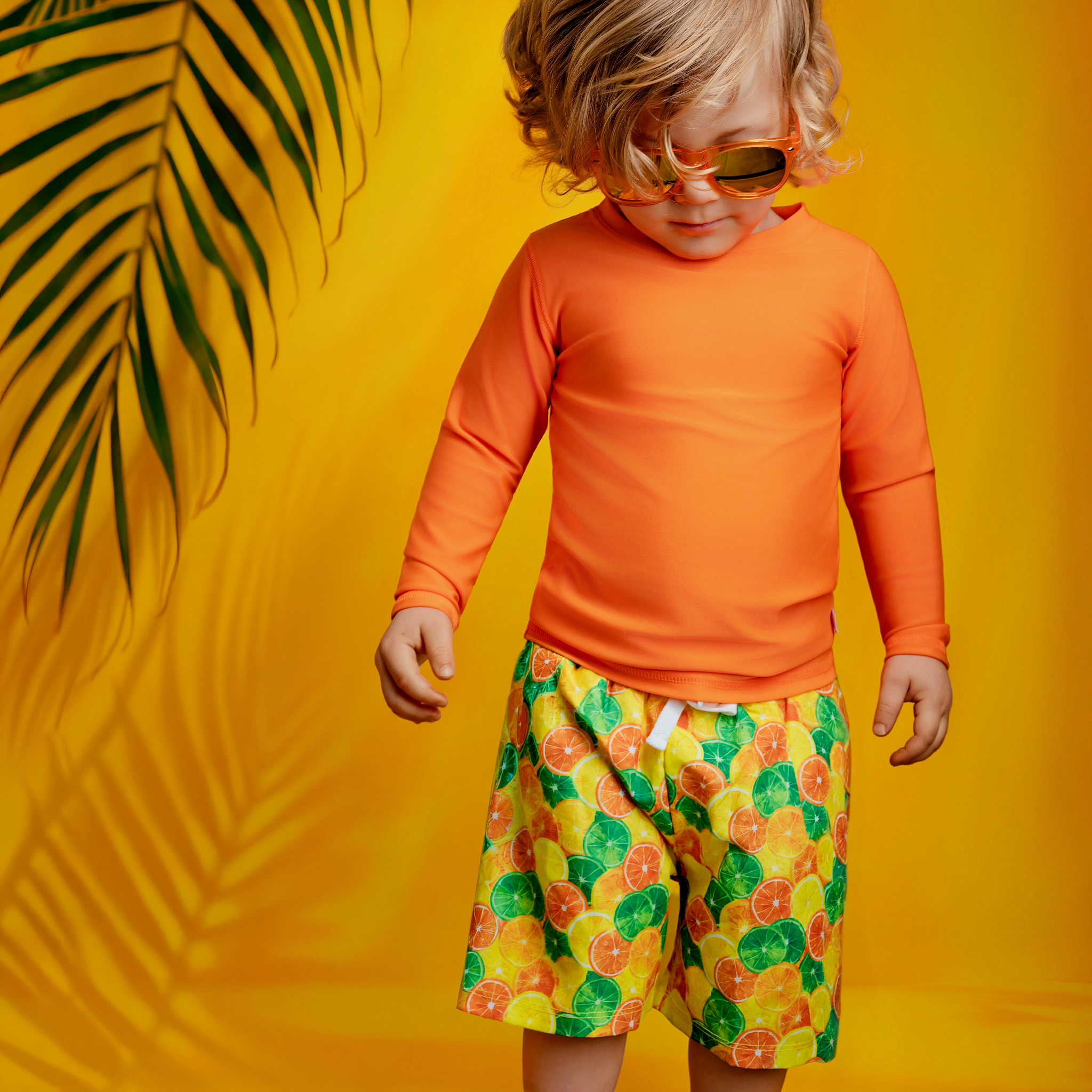 Rash-guard and Swim Trunks