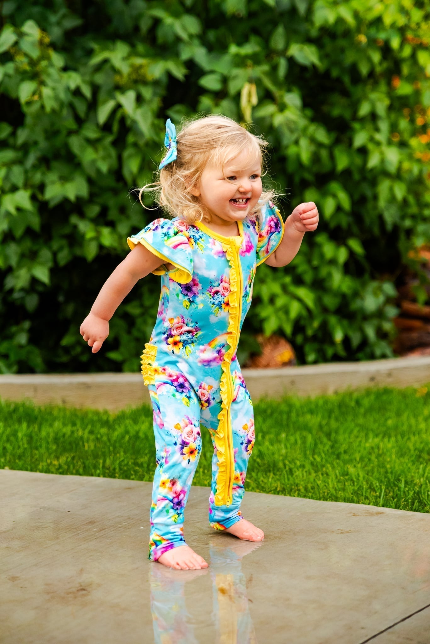 Flutter Sleeve Romper