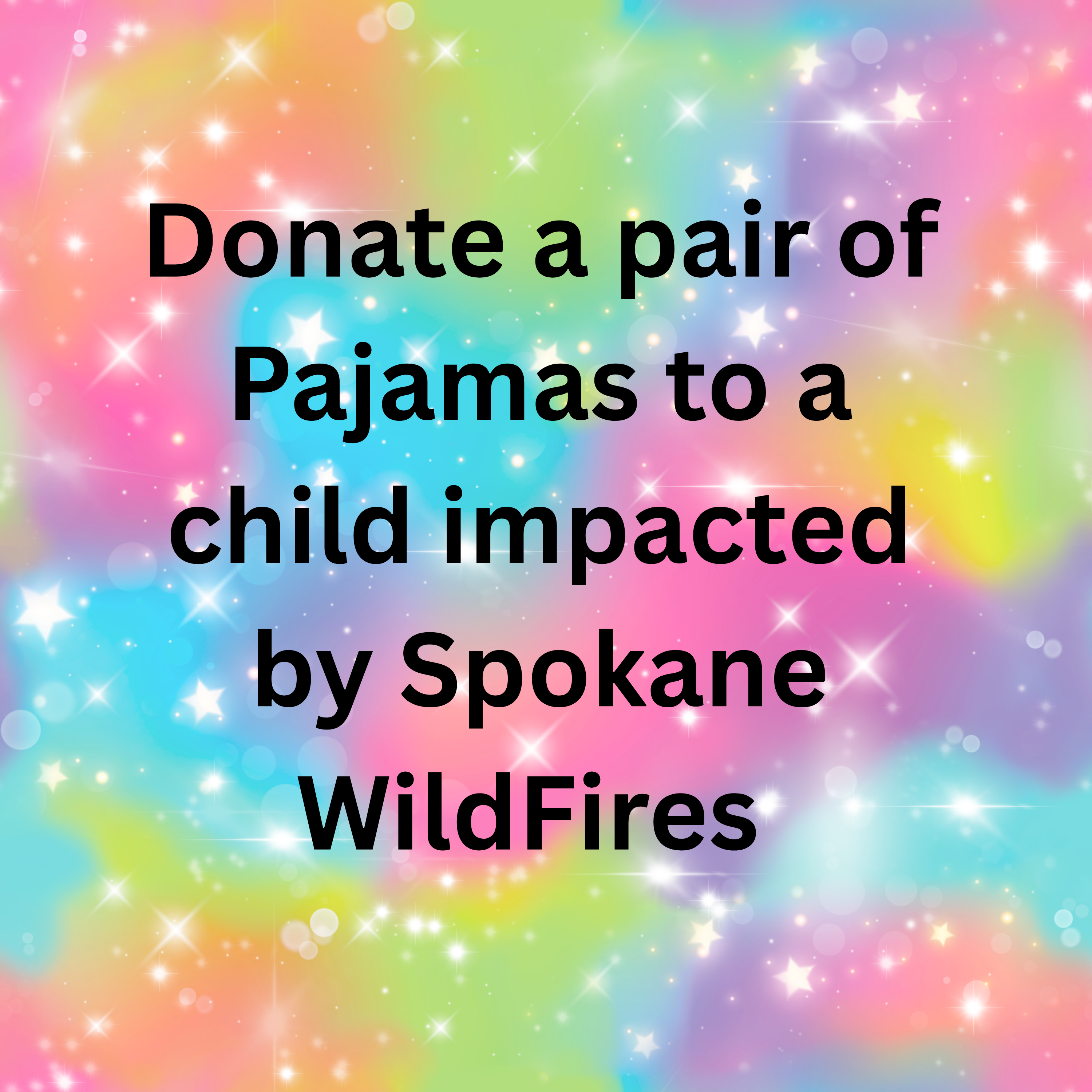 Donate 1 pair of children's PJS