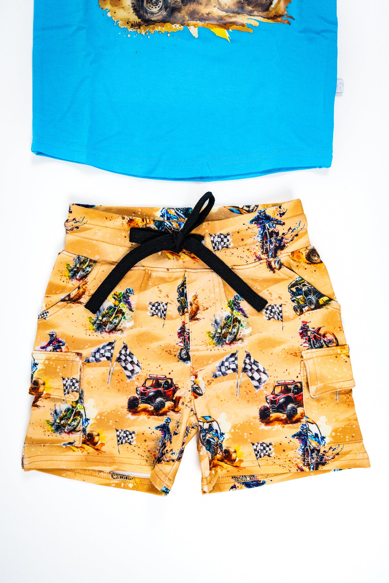 *New Style T-Shirt & Cargo Shorts Set