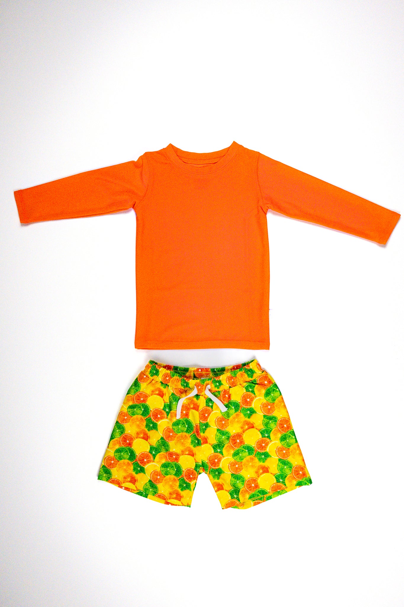 Rash-guard and Swim Trunks