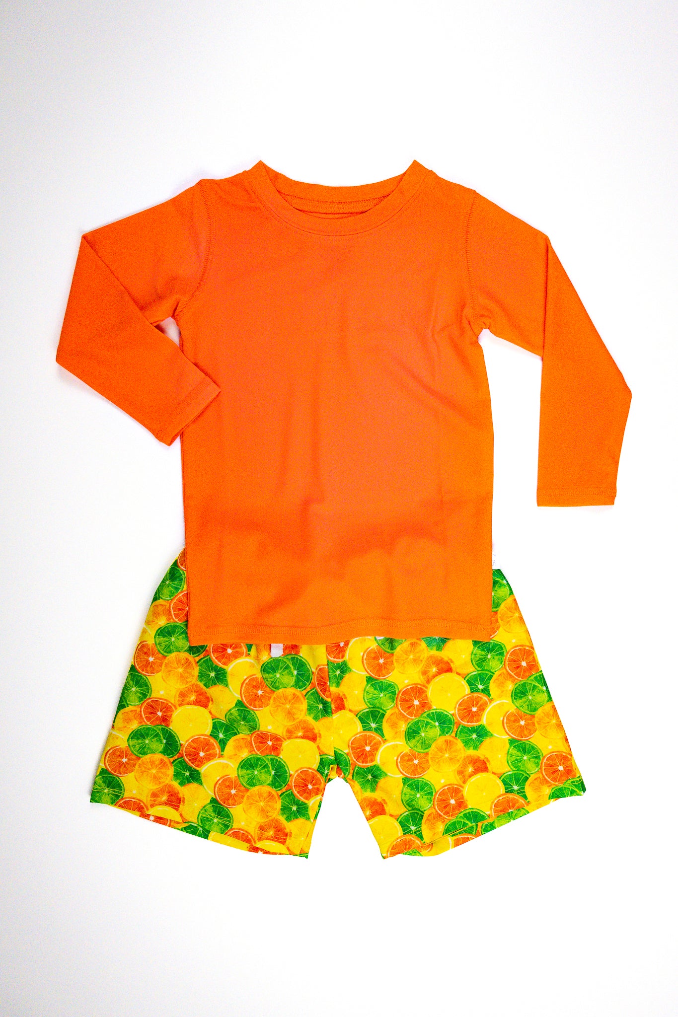 Rash-guard and Swim Trunks