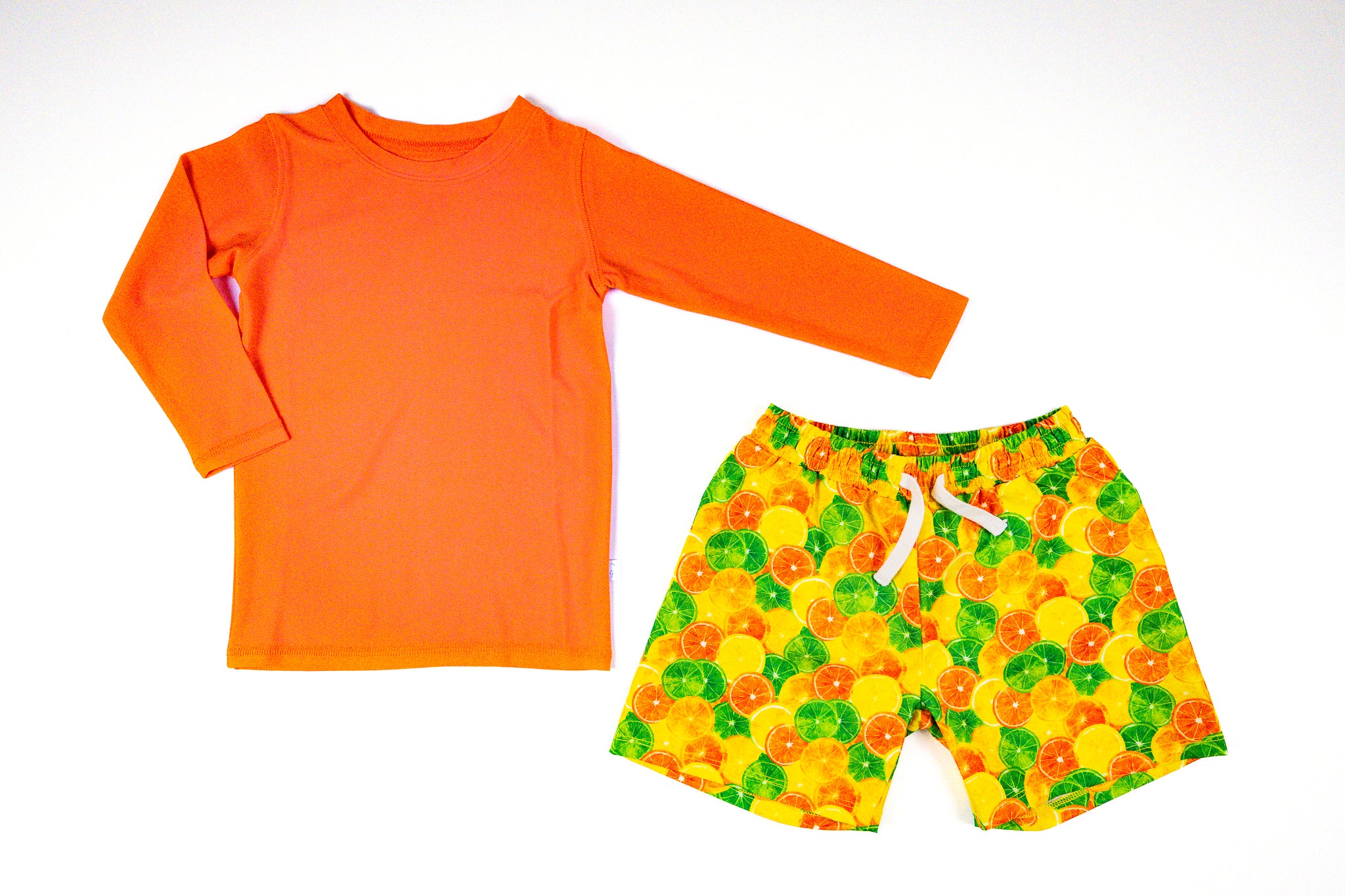Rash-guard and Swim Trunks