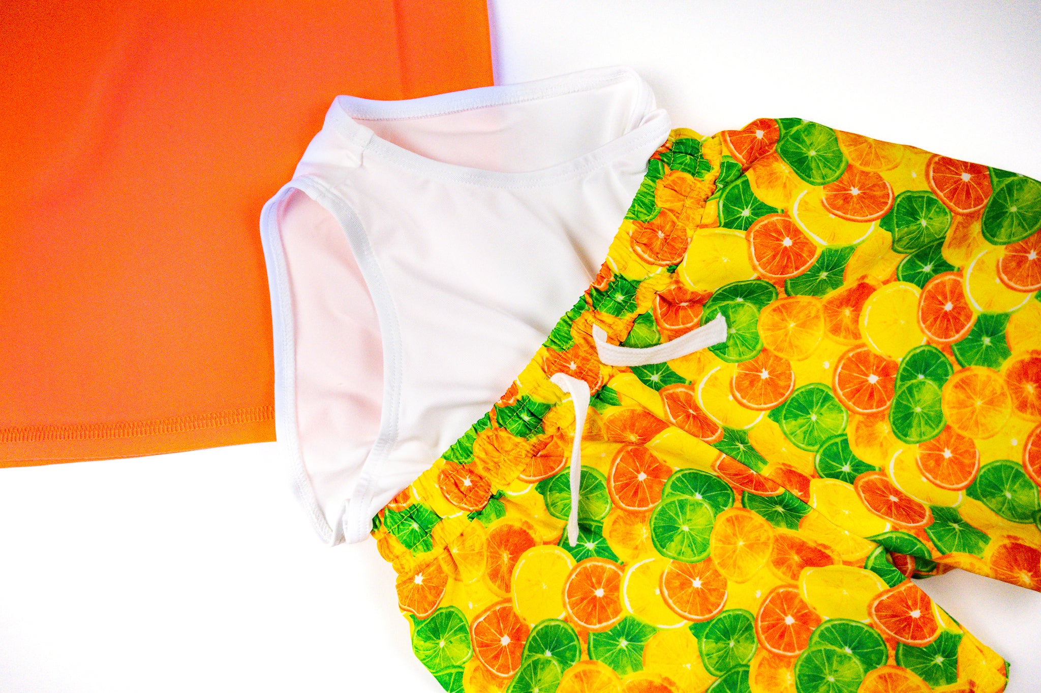 Rash-guard and Swim Trunks