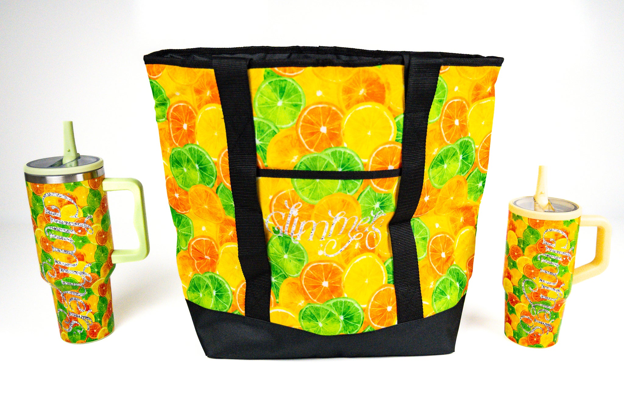 Silly Citrus Insulated Cooler Bag