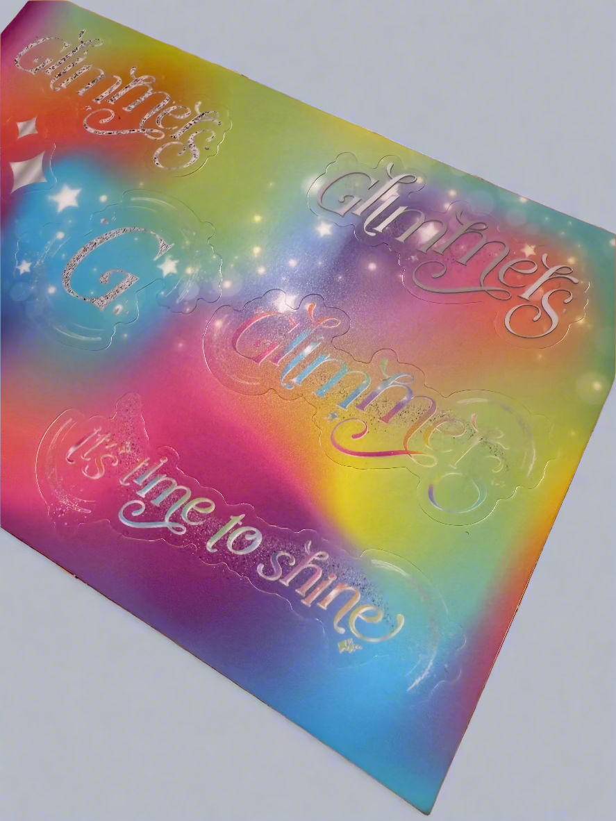 Glimmers Sticker Sheet