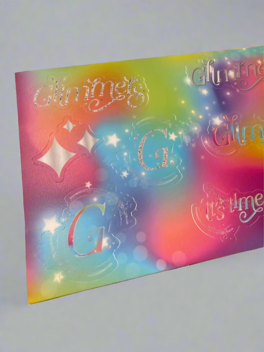 Glimmers Sticker Sheet