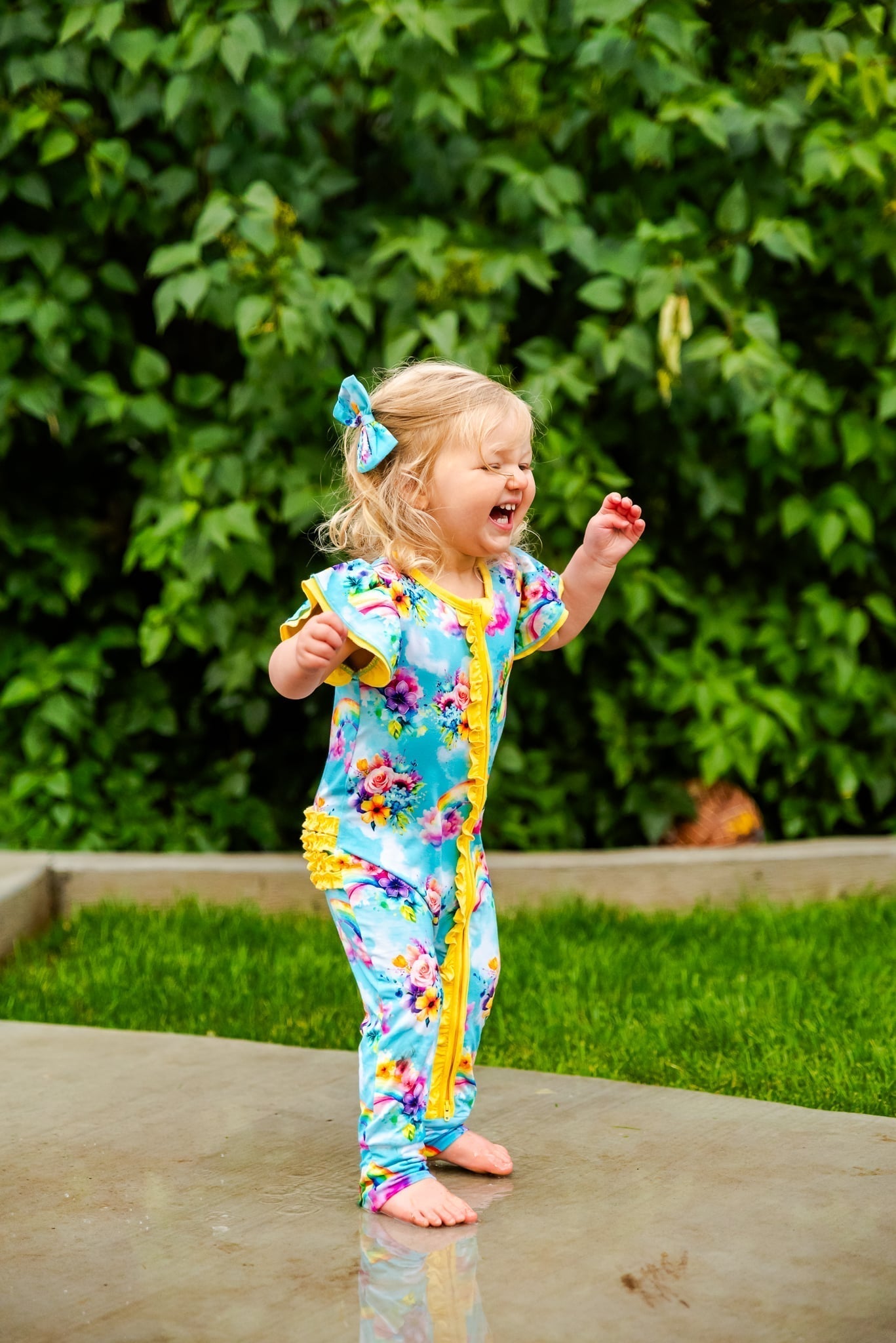 Flutter Sleeve Romper