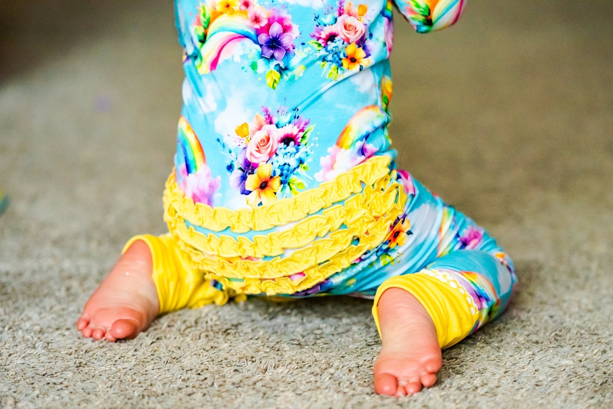 Convertible Ruffle Romper