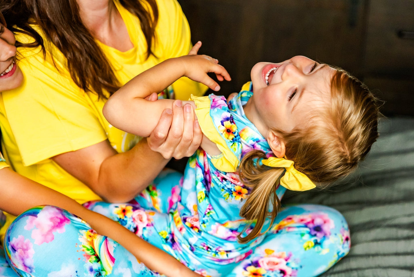 Flutter Sleeve PJs - Rainbow Daydreams