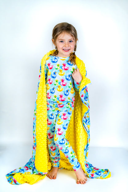 Minky Shimmer Blanket