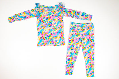 Long Sleeve Flutter PJs