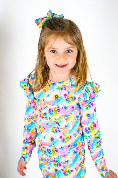 Long Sleeve Flutter PJs