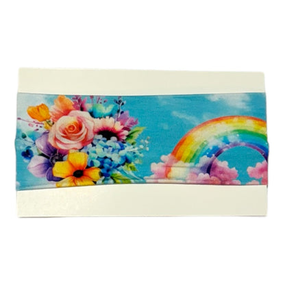 Headband with bow - Rainbow Daydreams