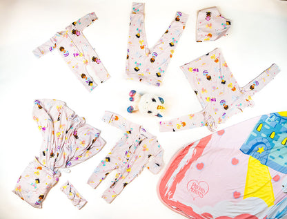 Long Flutter Sleeve PJs