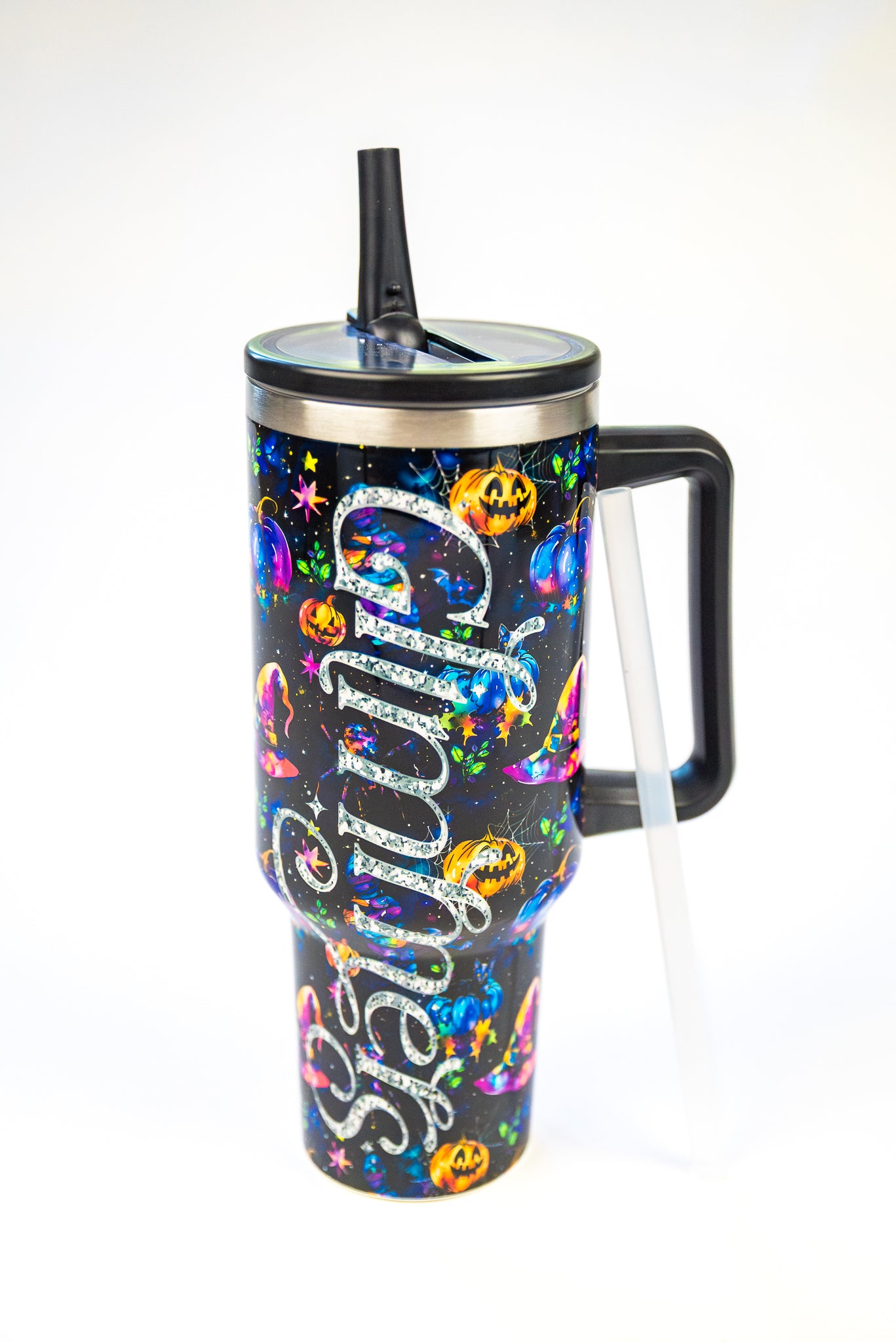 40 oz Stainless Steel Glimmery Ghouls