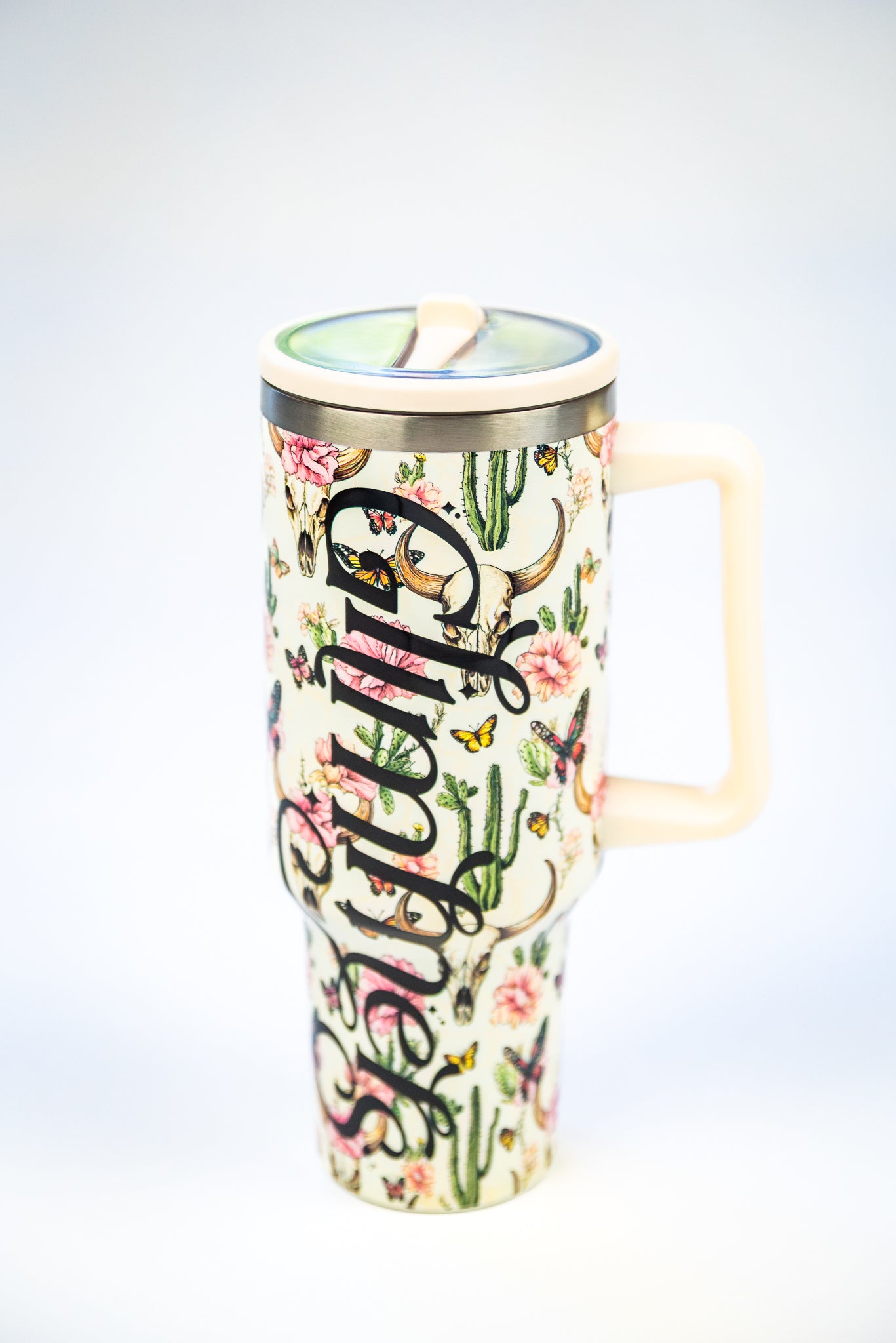 40 oz Stainless Steel Cactus Bloom