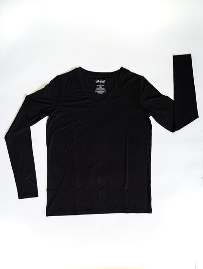 Long sleeve ladies V-Neck Shirt