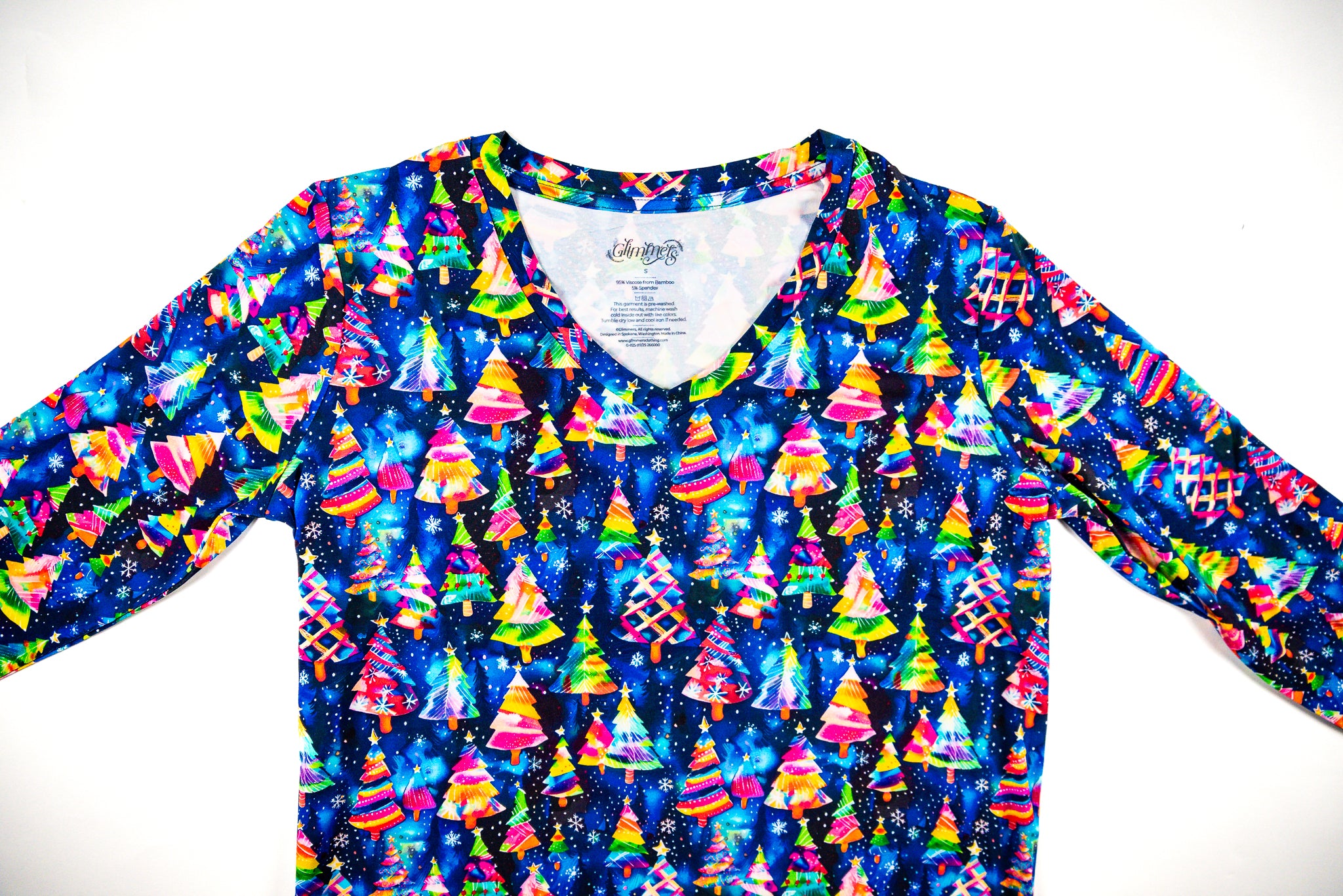 Long sleeve ladies V-Neck Shirt