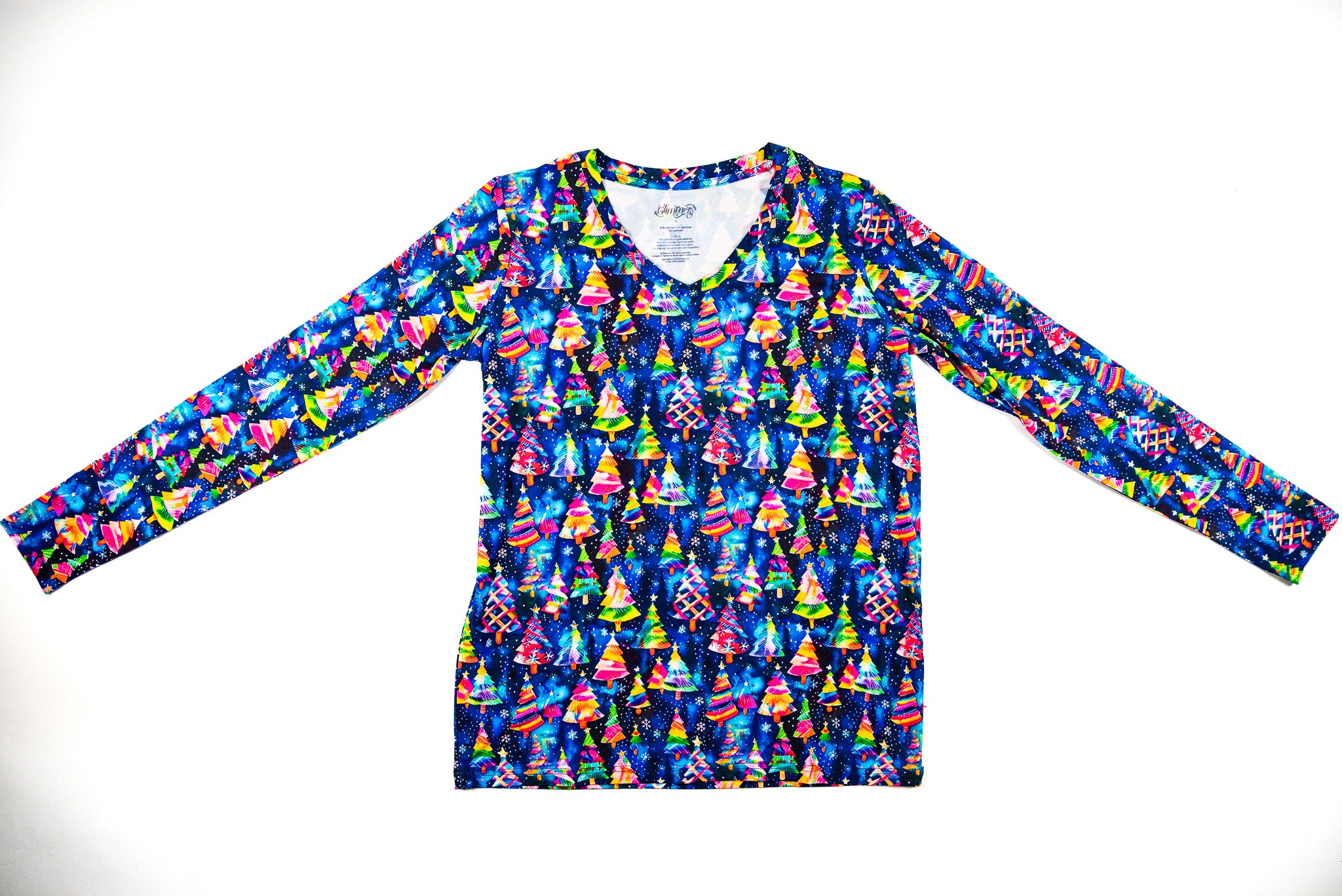 Long sleeve ladies V-Neck Shirt
