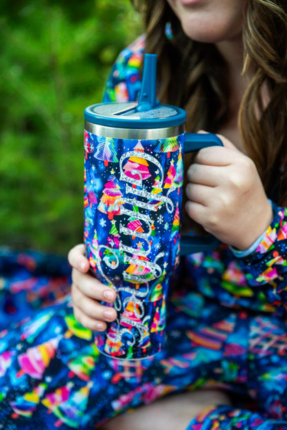 40 oz Stainless Steel Glimmer Me Timbers Tumbler