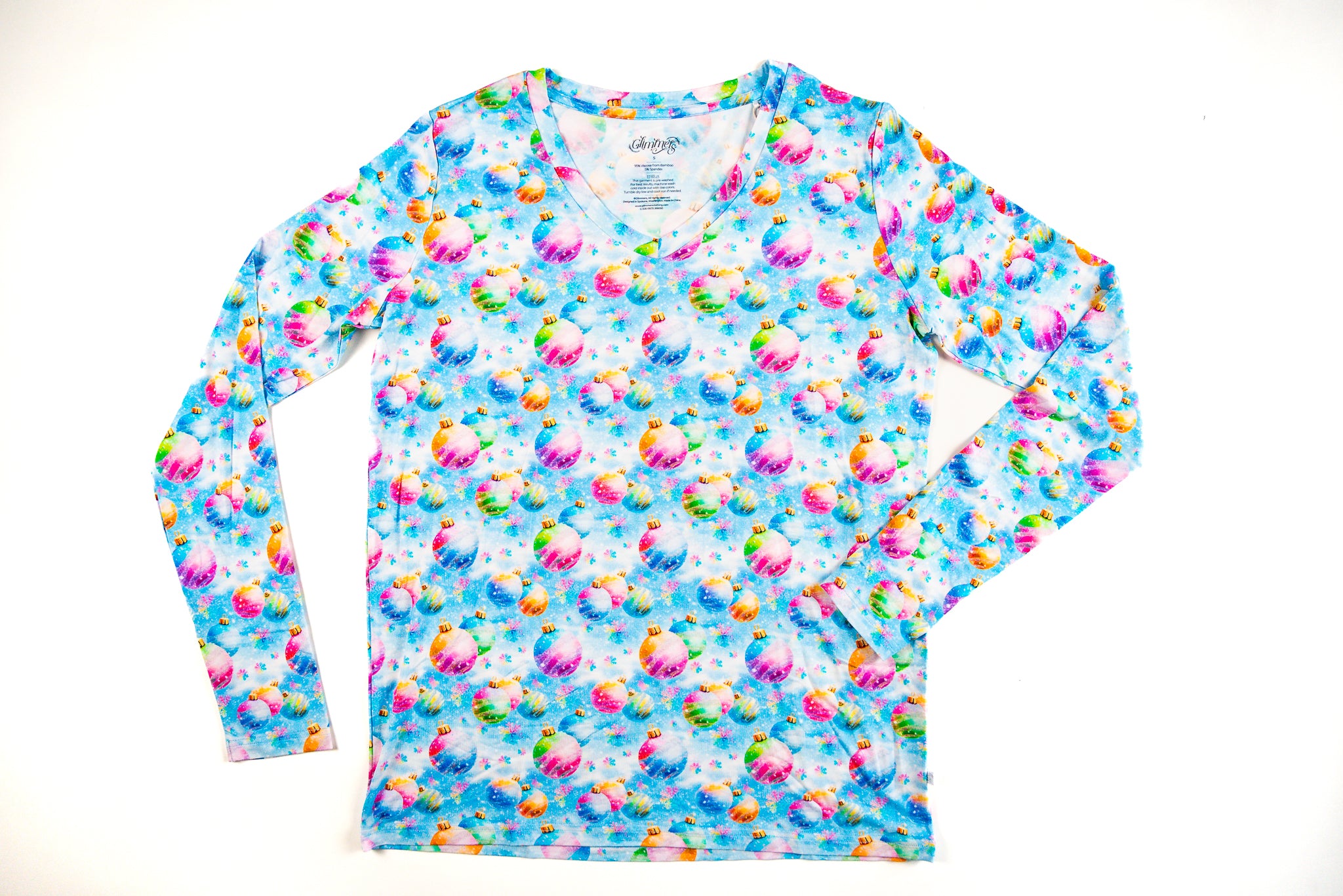 Long sleeve ladies V-Neck Shirt