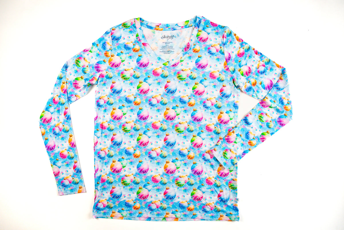 Long sleeve ladies V-Neck Shirt