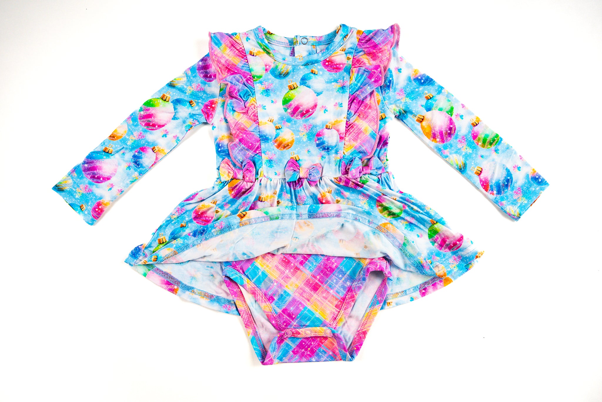 Ruffle Long Sleeve Twirl