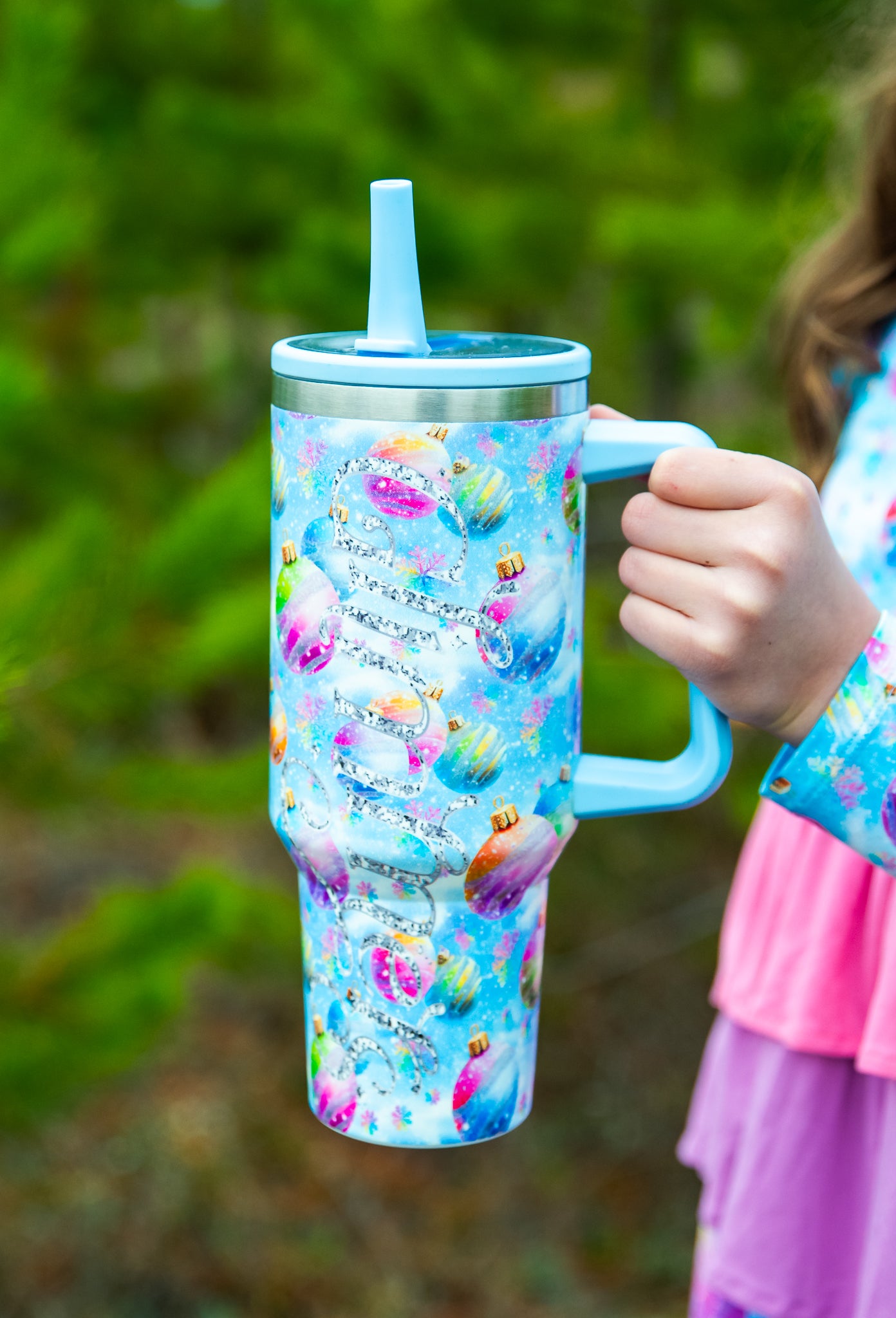 40 oz Stainless Steel Ornamental Bliss Tumbler