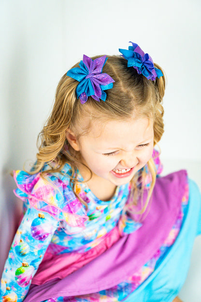 Aria Dress- Long Sleeve with Ruffles