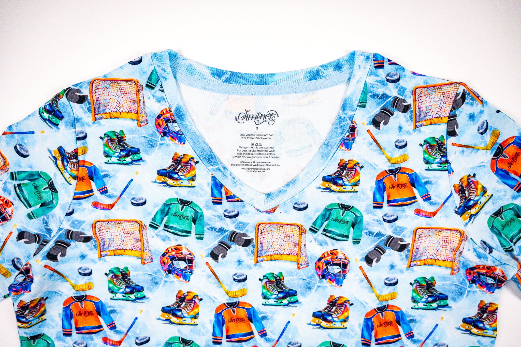 V-Neck French Terry Shirt