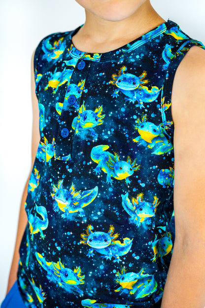 Tank Top & Cargo Shorts Set