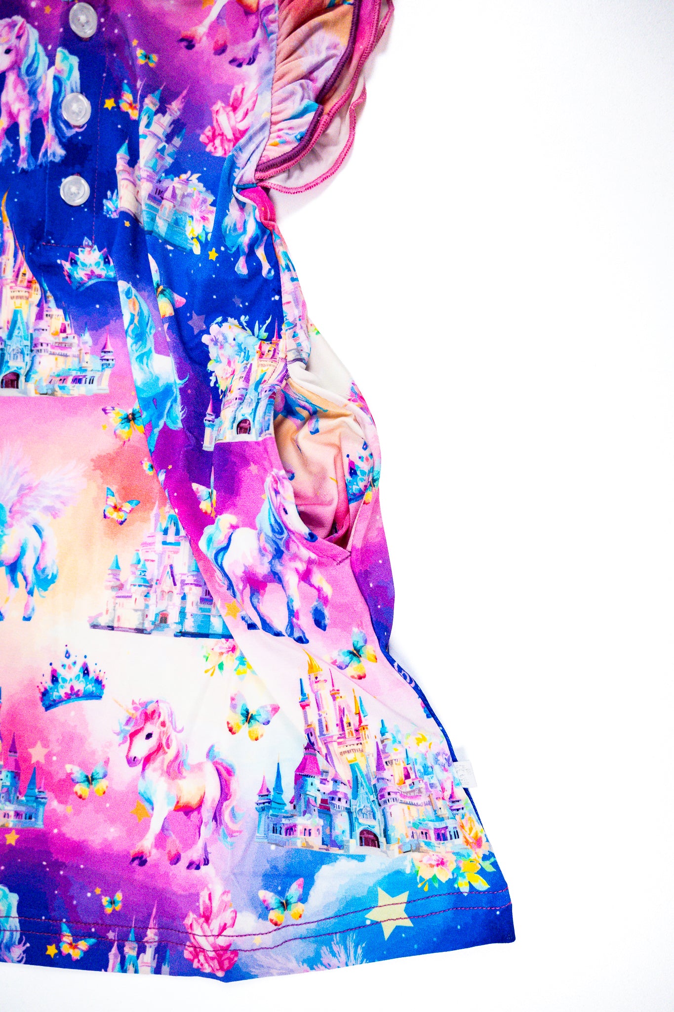 Flutter Sleeve Gown