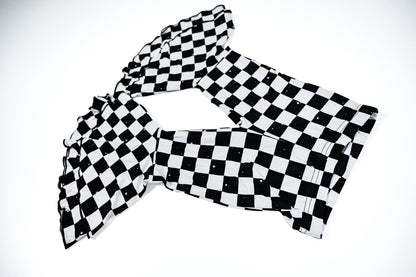 Double Ruffle Flare Leg