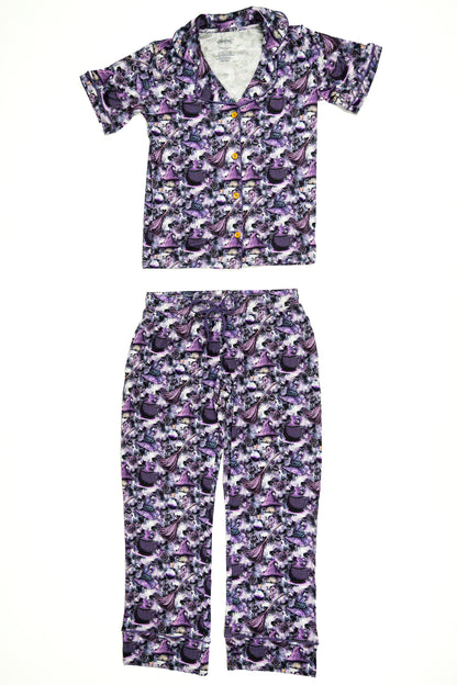 Button-Up Pajama Set