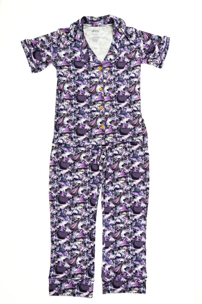 Button-Up Pajama Set