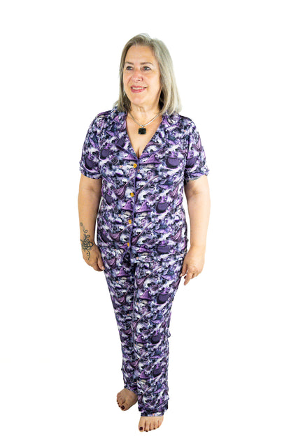 Button-Up Pajama Set