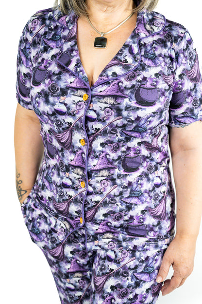 Button-Up Pajama Set