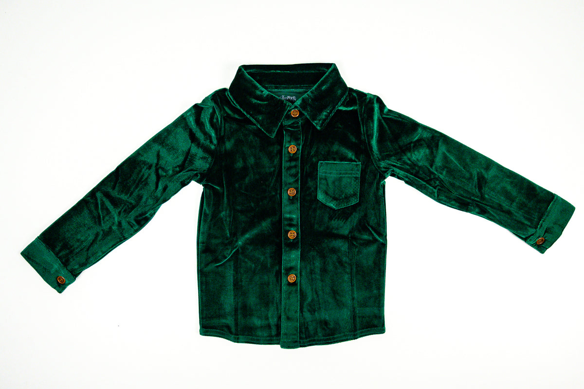 Festive Fairytale Crushed Velvet Shirt