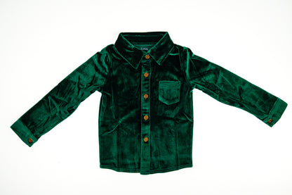 Festive Fairytale Crushed Velvet Shirt